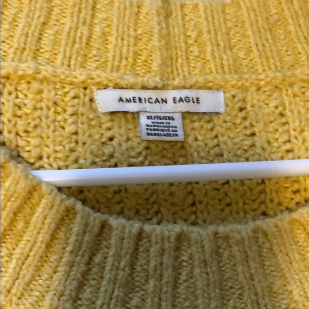 Yellow American Eagle Sweater - Picture 3 of 3